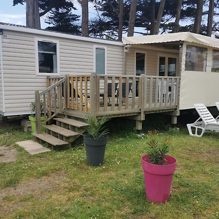 Mobilhome Vue Ocean La Costa Breizha Quiberon Buitenkant foto