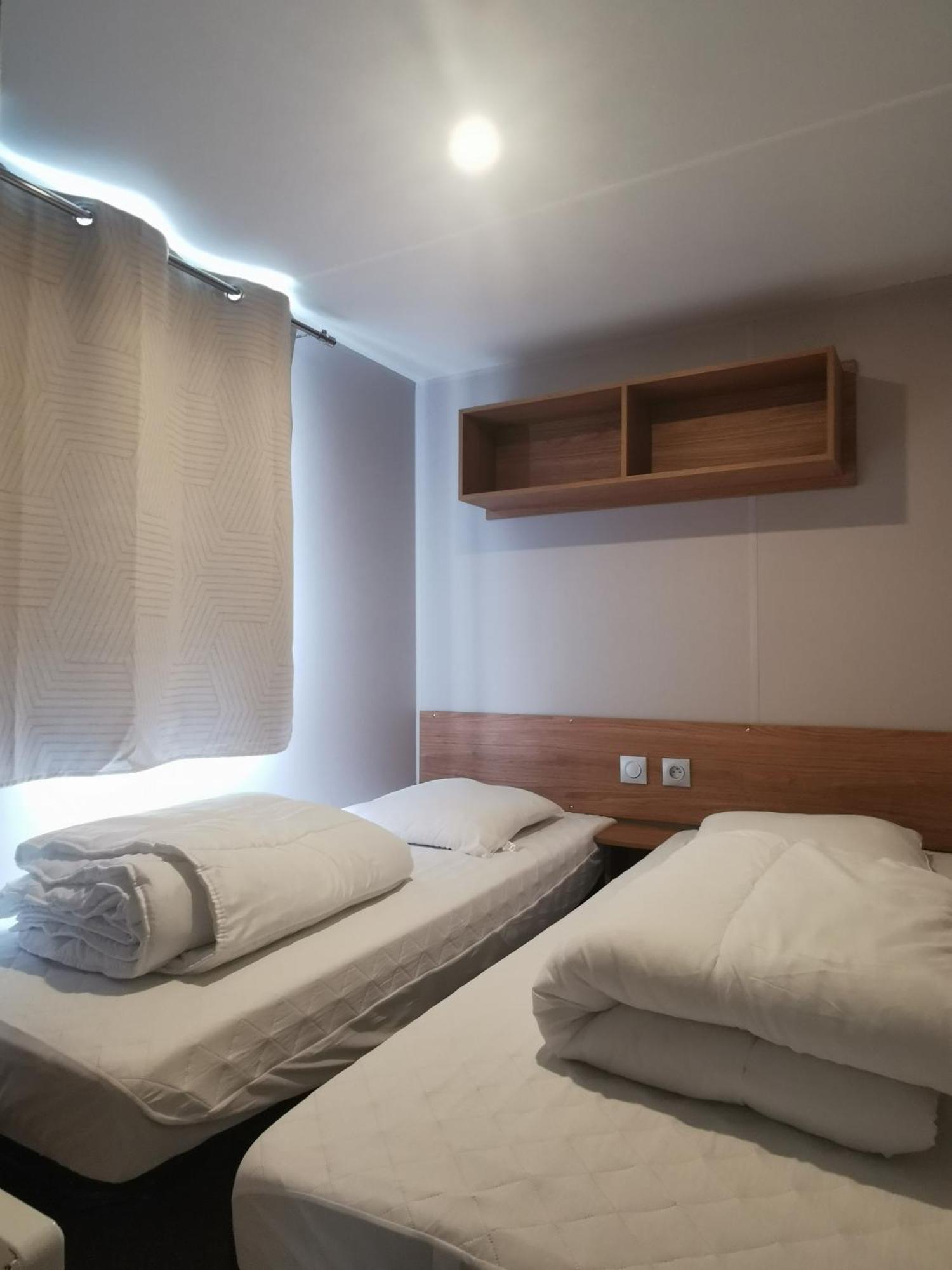 Mobilhome Vue Ocean La Costa Breizha Quiberon Buitenkant foto