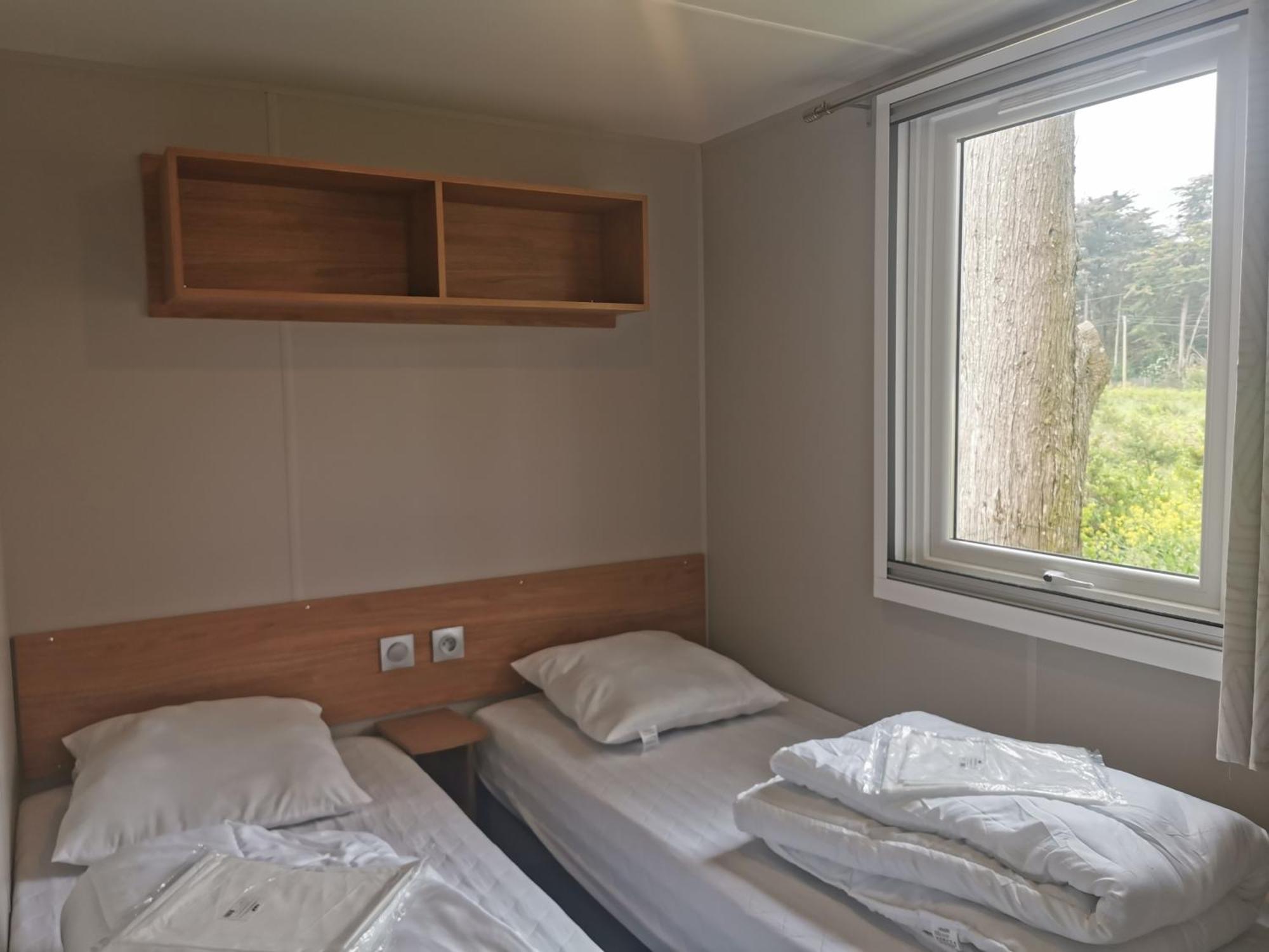 Mobilhome Vue Ocean La Costa Breizha Quiberon Buitenkant foto